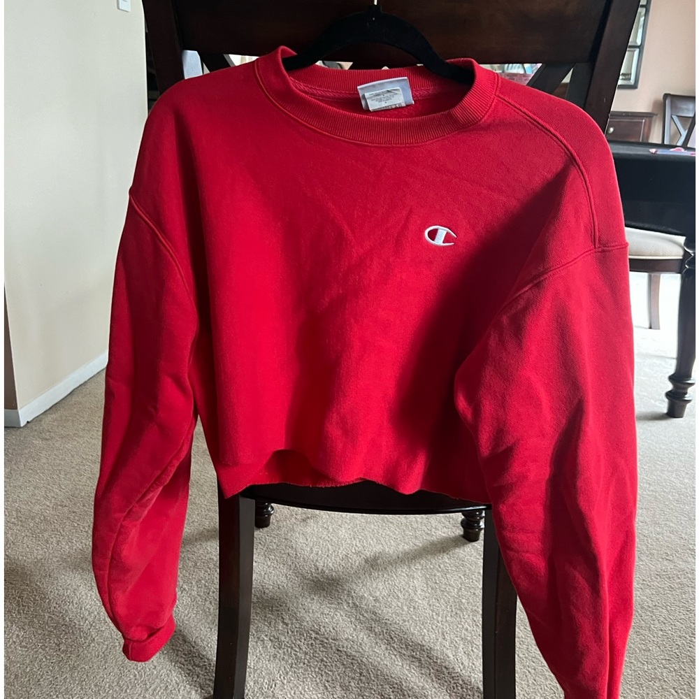 Crop top sweatshirt